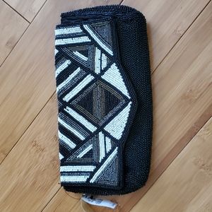 NWT Express beaded clutch